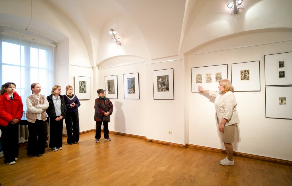 Открытие выставки графики «Офорт», Художественная галерея, г. Полоцк. 2025 г.